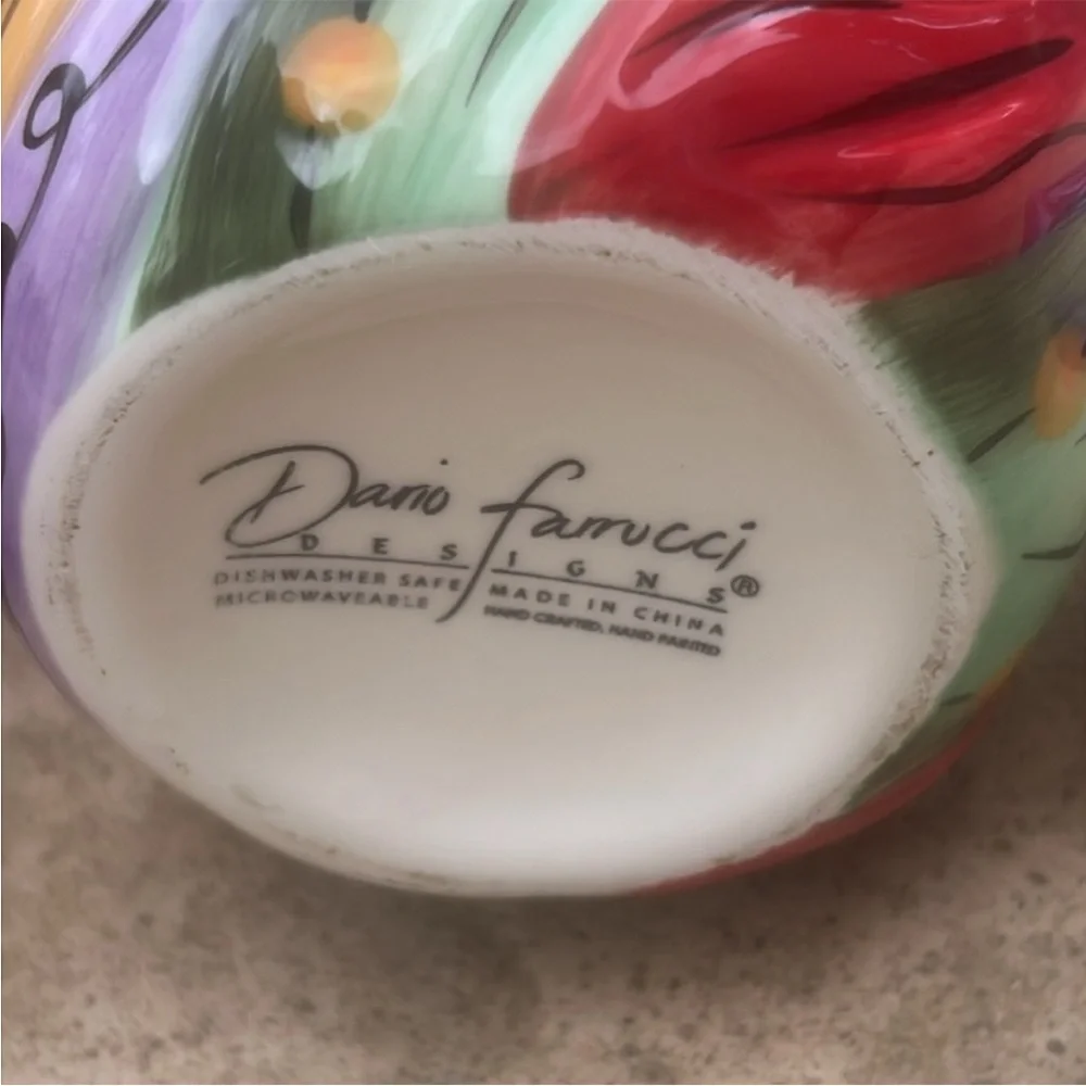 Dario Farrucci Design Colorful Vissen Fish Coffee Mug